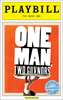 One Man, Two Guvnors Limited Edition Official Opening Night Playbill 